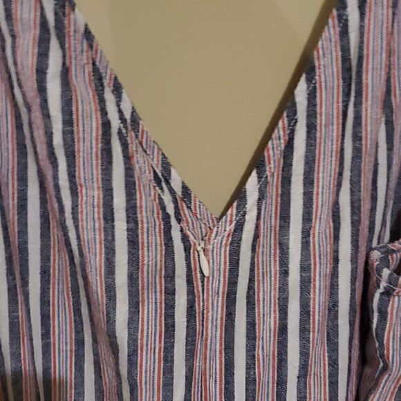 BEACH LUNCH LOUNGE Striped Jumpsuit Size X-Large - Picture 4 of 7